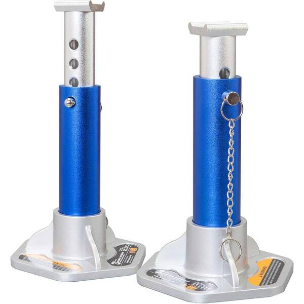 TCE 3-Ton Aluminum Jack Stands (2-Pack) AT43004U - The Home Depot