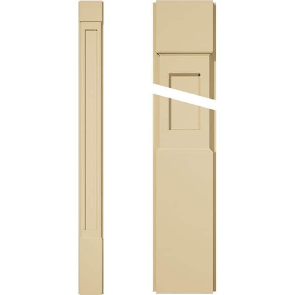 Ekena Millwork 2 in. D x 7 in. W x 82 in. L Primed Polyurethane Pilaster 1- Pack