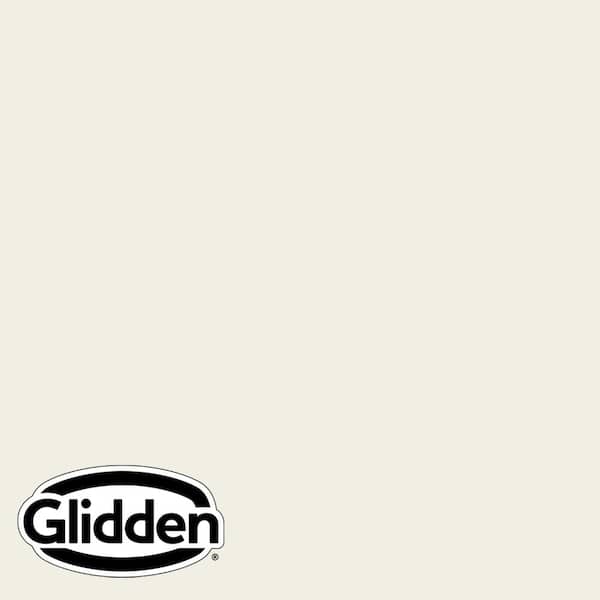 Glidden Premium 1 qt. PPG1020-1 Atrium White Semi-Gloss Exterior Latex Paint