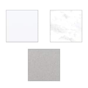 Saramar Shower Sample Kit in White/Gray