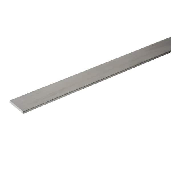 Everbilt 3/4 in. x 48 in. Aluminum Flat Bar with 1/8 in. Thick