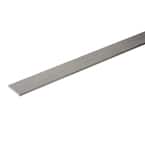 1 in. x 36 in. Aluminum Flat Bar with 1/8 in. Thick