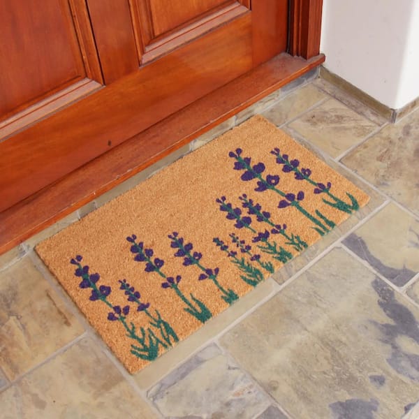 Summer "Flower Door Mat" Kit - 18" x 30" - 2 Doormats