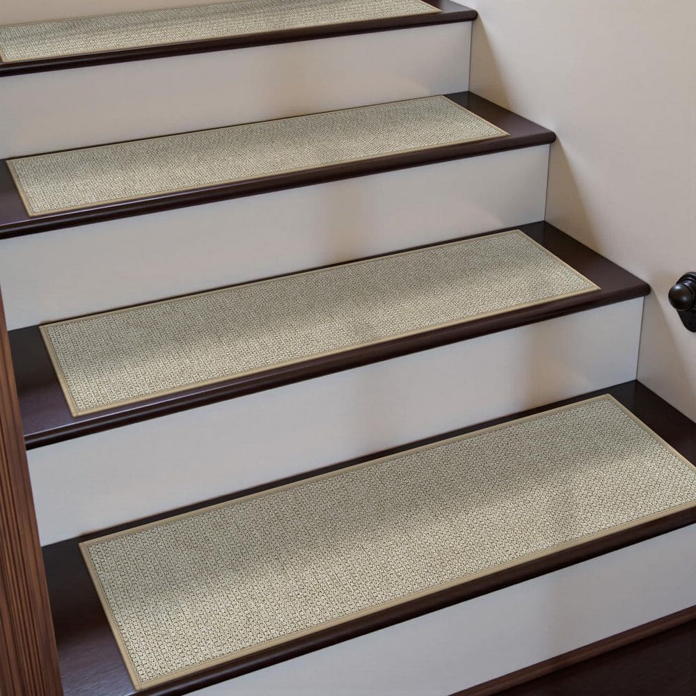 8 in. x 30 in. Chenille Stair Tread Cover (Set of 15)