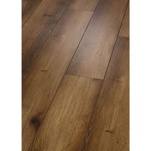 Clever Scholarly 20 MIL x 7 in. W x 48 in. L Waterproof Click Lock Luxury Vinyl Plank Flooring (16. 54sq. ft/case)