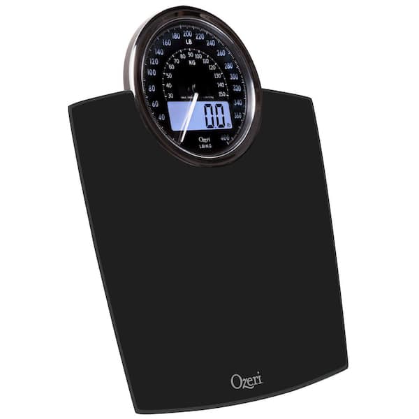 Gray Dial Ozeri Rev Digital Kitchen Scale with Electro-Mechanical Weight Dial 