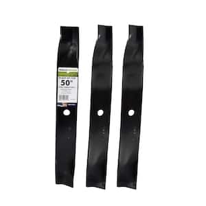 3 Blade Set for Many 50 in. Cut Toro Mowers Replaces OEM # 110-6837-03 and 112-9759-03