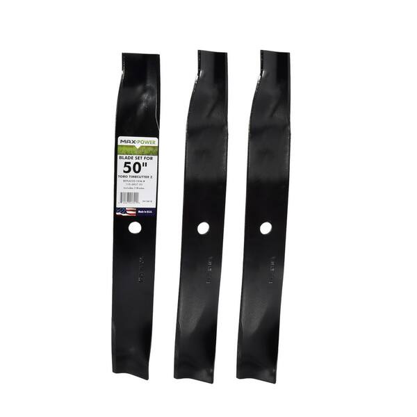 thumbnail image 2 of Set Of 3 Mulching Blades For Toro TimeCutter – Replaces 110-6837-03 & 112-9759 2 of 6