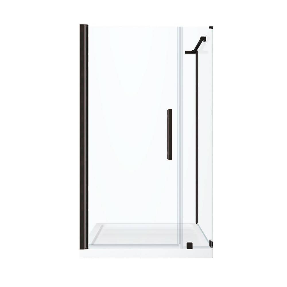 Buy Pasadena 40 in. L x 36 in. W x 72 in. H Corner Shower Kit Pivot