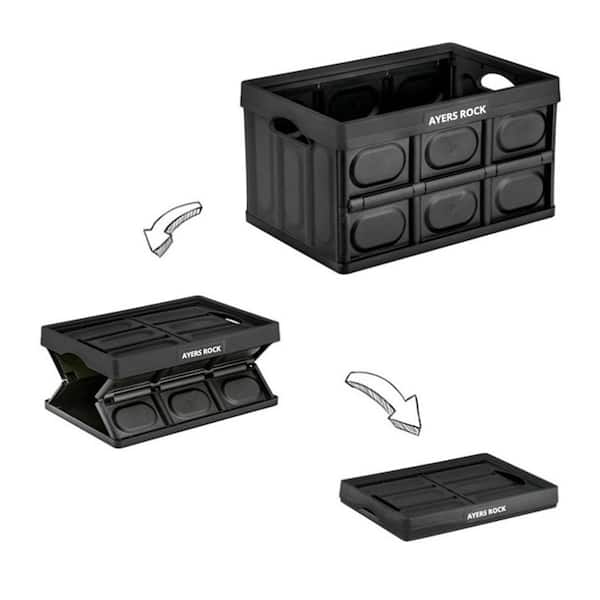  JAKOTPRO Camping Storage Box with Built-in Tabletop - Foldable  Design, Large Capacity 16L, and Hidden Handles Camping Storage Box for  Fishing, Hiking, and RV Outside Storage : Sports & Outdoors