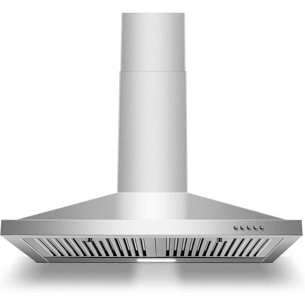 30 in. 450CFM Wall Mount Range Hood Ducted/Ductless,in Stainless Steel , 3 Speed Fan price history on PriceWatchPro
