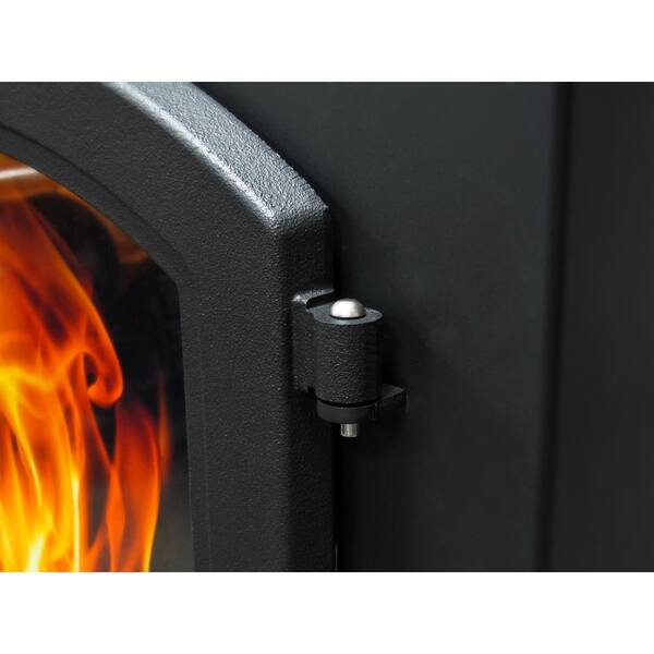 Pleasant Hearth 2,200 sq. ft. EPA Certified Pellet Stove with 120 lbs.  Hopper and Auto Ignition PH50CABPS-B - The Home Depot