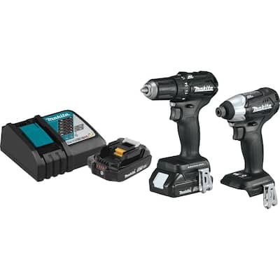 18-Volt LXT Lithium-Ion Sub-Compact Brushless Cordless 2-piece Combo Kit (Driver-Drill/ Impact Driver) 2.0Ah