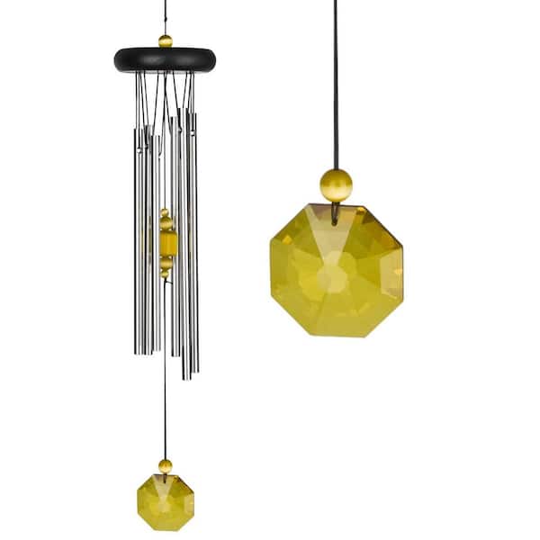 WOODSTOCK CHIMES Signature Collection, Woodstock Chakra Chime, 17 in. Citrine Wind Chime