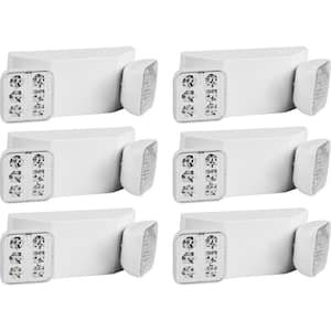 75-Watt Equivalent Ultra-Bright Integrated LED White Emergency Light With 3.6-Volt Battery (6-Pack)