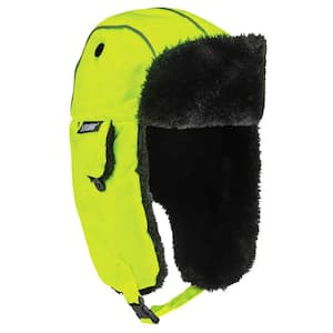 N-Ferno 6802 S/M Lime Classic Trapper Hat