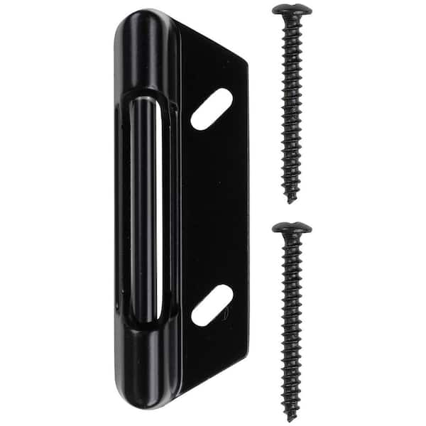 Wright Products Black Strike Plate