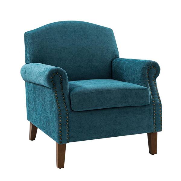 JAYDEN CREATION Gianluigi Blue Armchair