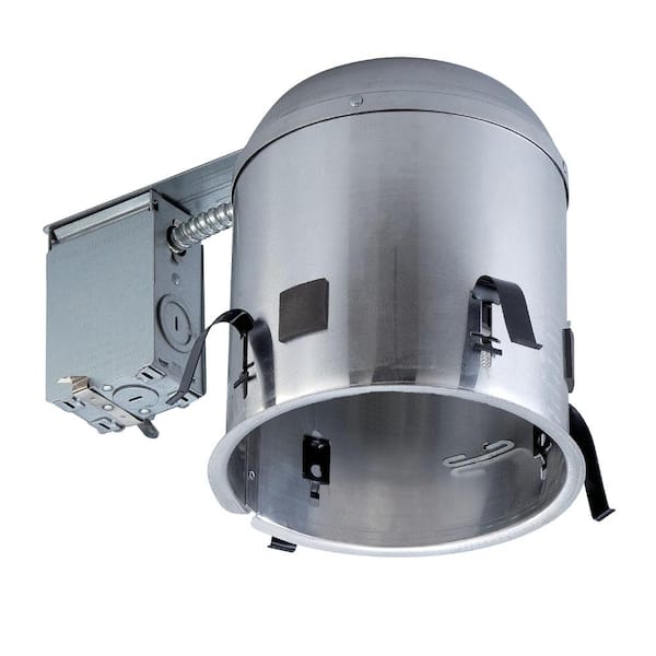 EnviroLite 6 in. Aluminum Remodel IC Recessed Airtight Housing (6-Pack)