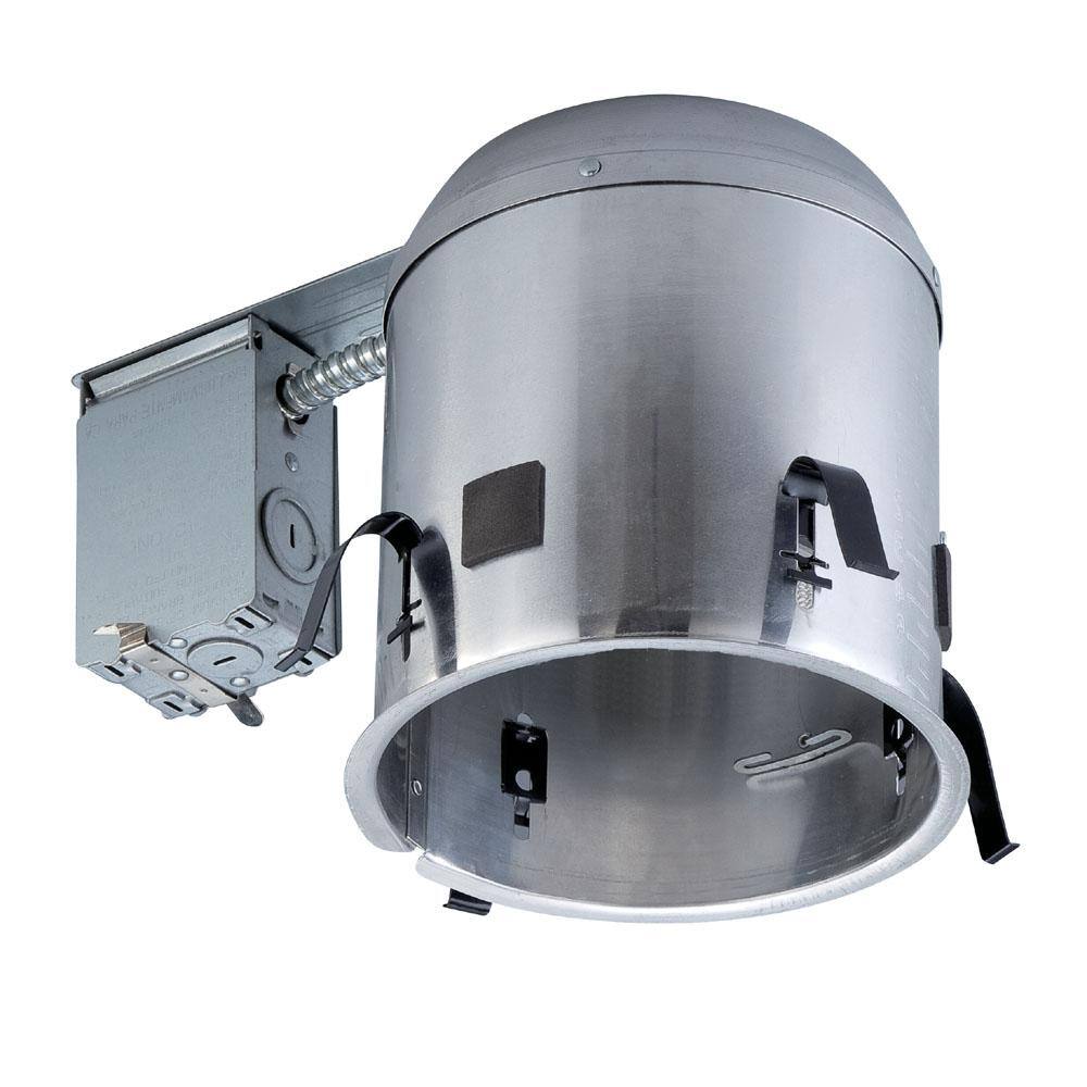 EnviroLite 6 in. Aluminum Remodel IC Recessed Airtight Housing (6Pack) EVRH7ICRAT6 The Home