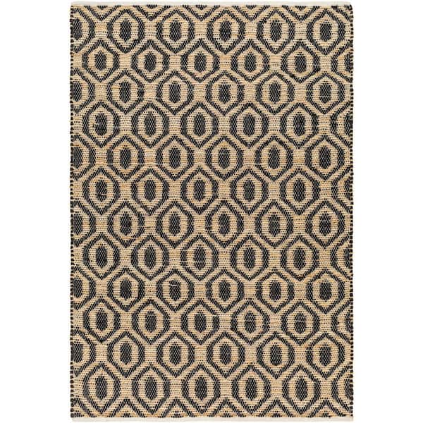 Jean Black Doormat 2 ft. x 4 ft. Indoor Area Rug