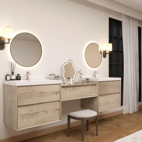 BV Better Vanity Kingdee 94 in. W x 20 in. D x 26 in. H Double
