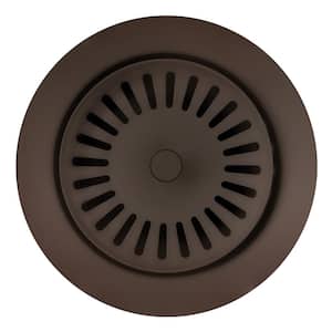 3.5 in. Decorative Metal Disposal Flange in Cafe