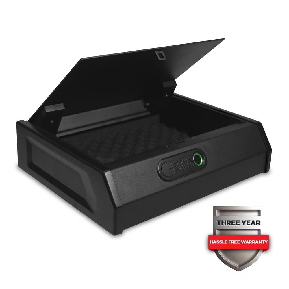 Home Defense 0.17 cu. ft. Quick Access Top Entry Security Vault with Biometric Lock, Matte Black price history on PriceWatchPro