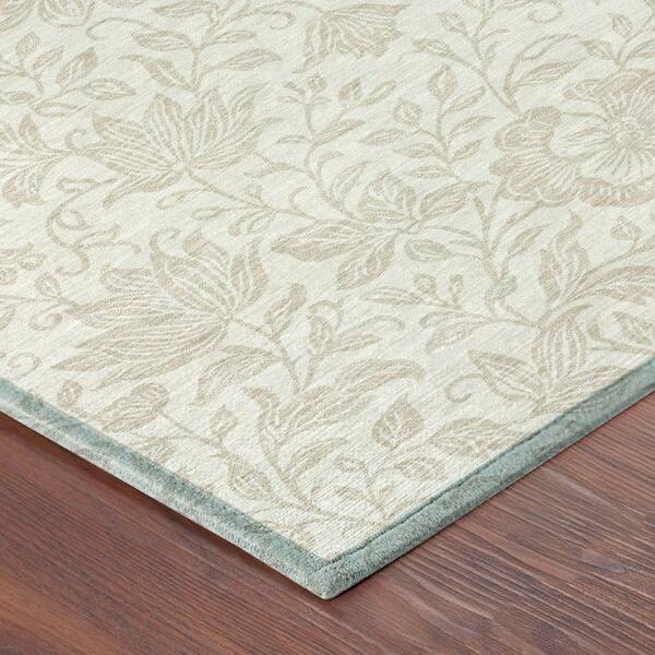 Chantille Machine Washable Indoor/Outdoor Abstract ACN2572 Ivory 3 ft. x 5 ft. Area Rug
