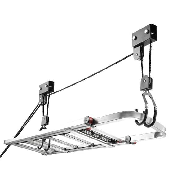 Garage hoist storage hot sale