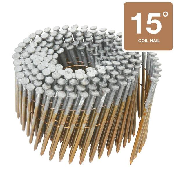 Hitachi 2-1/2 in. x .131-Gauge Wire 2.4M Bright Angled Smooth Shank Framing Nails (2,400-Box)