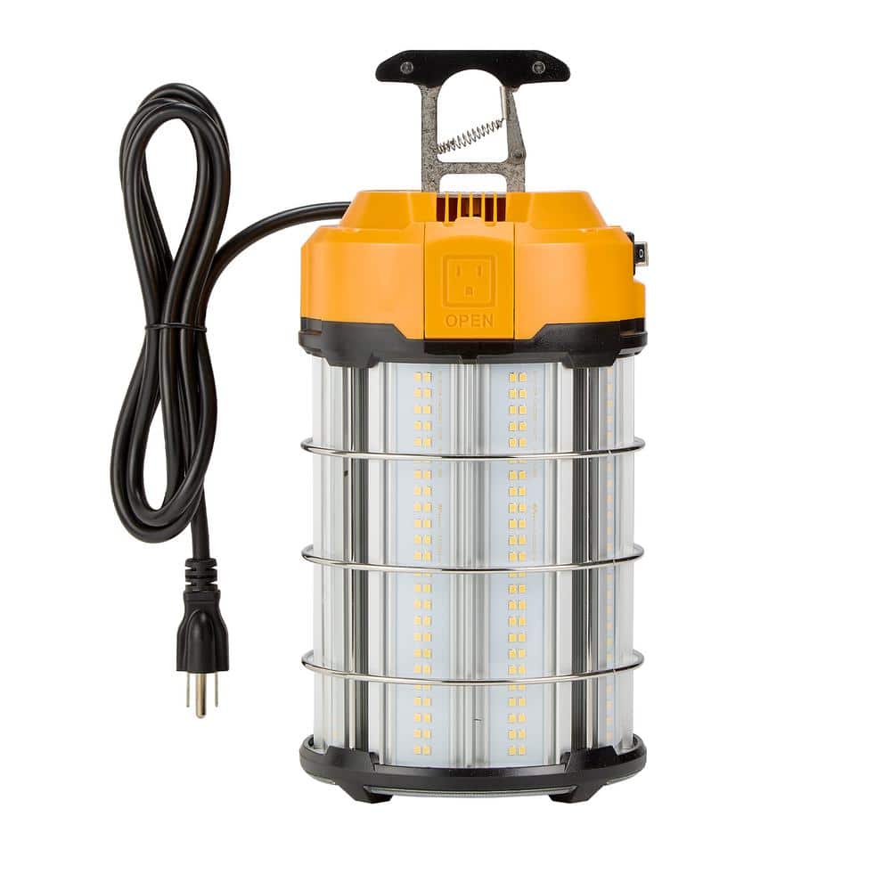 Maxxima High Bay Temporary LED Work Light, Linkable, 150 Watt 18,000