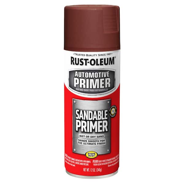Rust-Oleum Automotive 12 oz. Red Sandable Primer Spray (6-Pack)