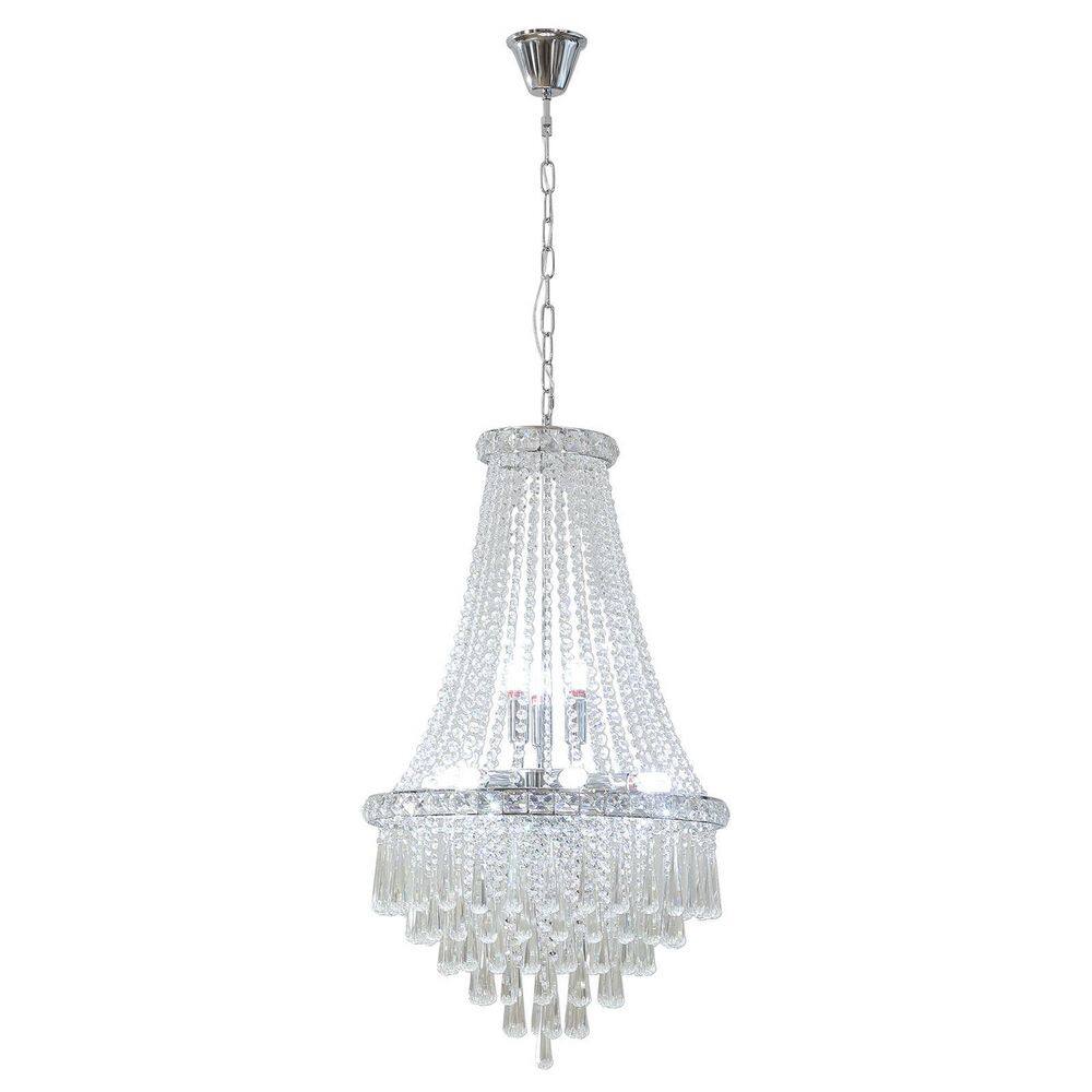 Elizabeth Silver Chandelier