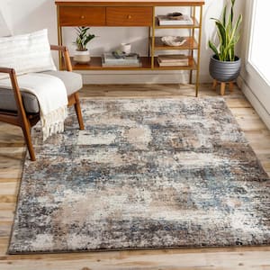 Matteo Brown 9 ft. x 12 ft. Indoor Area Rug