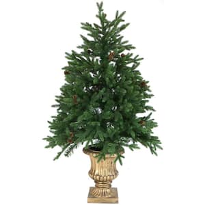 Details about   4' Fir Christmas Tree 100 Multicolor Lights Holiday Pre-lit 