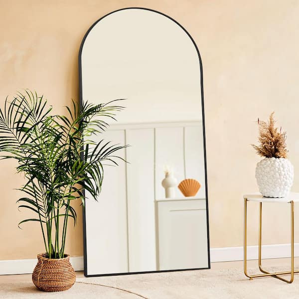 Floor Mirror Wall, Arch Mirror Full Length Home Depot