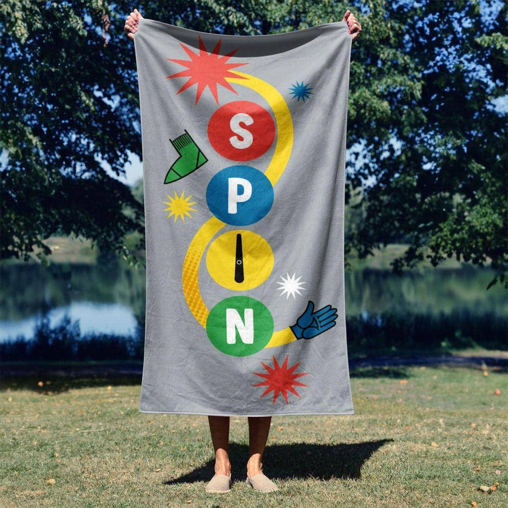 THE NORTHWEST GROUP Twister Spin Around Microfiber Beach Towel