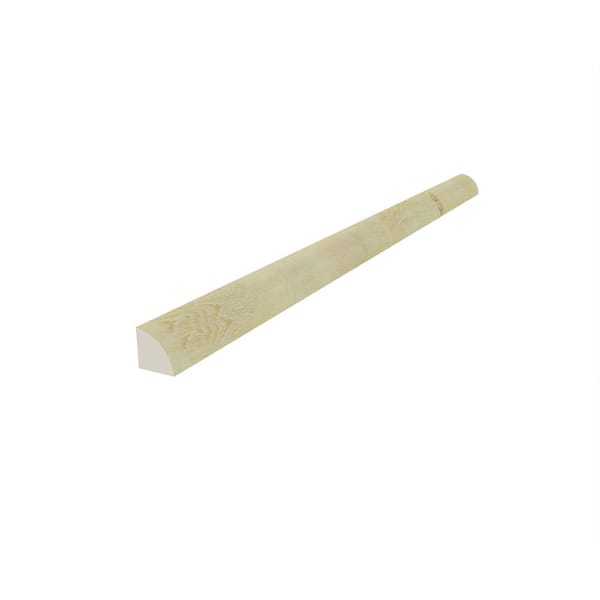 NewTechWood Everlux Camel Cedar 0.75 in. T x 0.75 in. W x 94.5 in. L Quarter Round Molding (4-Pack)