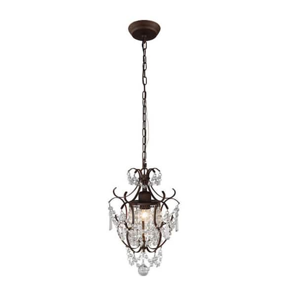 INNOBULE 1-Light Brown Chandelier