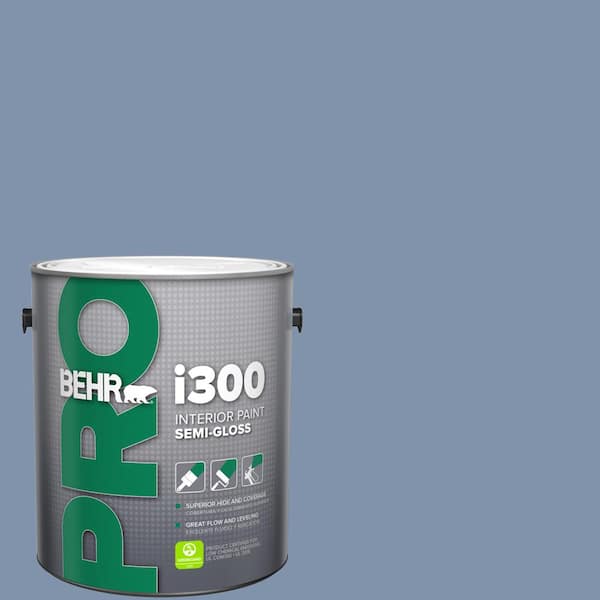 BEHR PRO 1 gal. #T16-13 Stratus Semi-Gloss Interior Paint