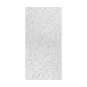 Fifth Avenue White 2 ft. x 4 ft. Square Edge Lay-In Ceiling Tile (Case of 3/24 sq. ft.)