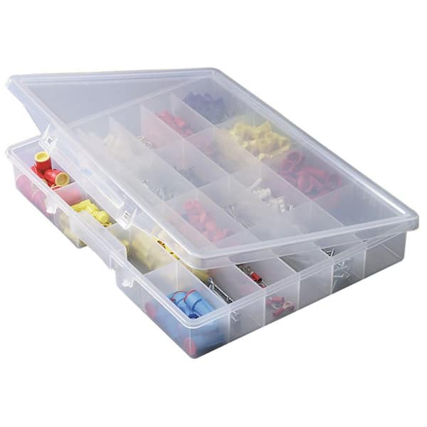 Plano 24-Compartments Portable Fixed Small Parts Organizer 532430 - The  Home Depot