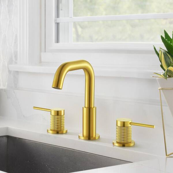 Altair Versace 8 in. Widespread Double Handle Mid Arc Bathroom