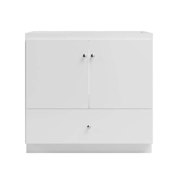 Slab 36 in. W x 21 in. D x 34.5 in. H Bath Vanity Cabinet without Top in Winterset
