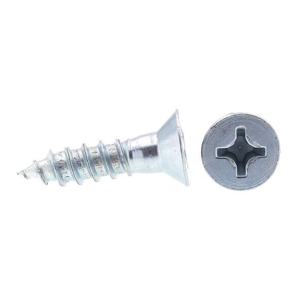 Flat Head Phillips Prime-Line 9036515 Wood Screw Zinc Plated Steel Pack of 100 14 X 1-1/2 in Flat Head Phillips Prime-Line 9036515 Wood Screw Zinc Plated Steel Pack of 100 14 X 1-1/2 in
