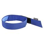 Chil-Its Solid Blue Evap. Cooling Bandana, Hook and Loop