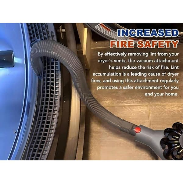 LAIFUCAM Dryer Vent Cleaner Kit Compatible with Dyson V7 V8 V10