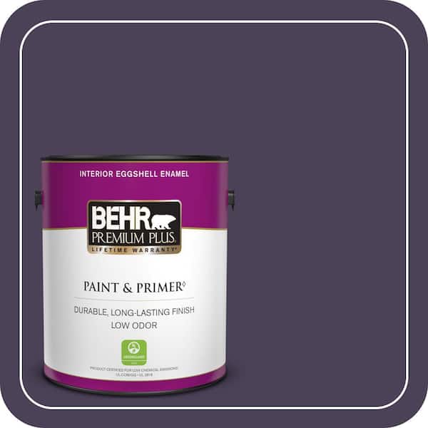 BEHR PREMIUM PLUS 1 gal. Home Decorators Collection #HDC-CL-06 Sovereign Eggshell Enamel Low Odor Interior Paint & Primer