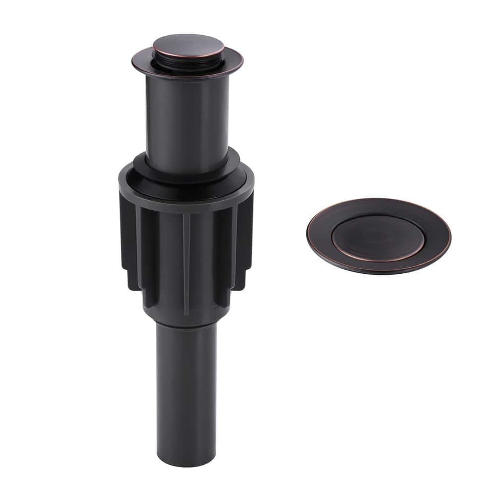 2.2 in. Bathroom and Vessel Sink Pop-Up Drain Stopper Without Overflow in Oil Rubbed Bronze price history on PriceWatchPro
